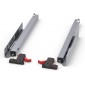 1 paire SO-TECH® Smart Slide Glissière Rail de guidage sortie de tiroir complète avec Soft-Close 40 Kg 350 mm longueur - B015H5AMDC