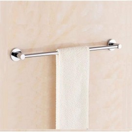 XIAJIA Porte-serviettes de barre 60 cm barre porte-serviettes en acier inoxydable pour salle de bain monté sur le mur acier inoxydable 304 imperméable complet traitement de polissage - B0919L81SJ